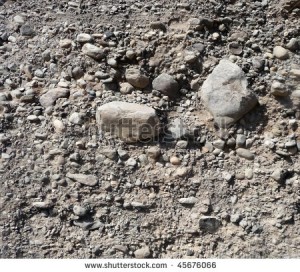 Seriously, much of the ground looks approximately like this. This is no country for spike heels.